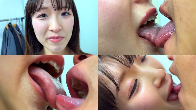 KIST-300002 Momona gives a passionate kiss to the masochistic man.